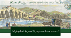 Desktop Screenshot of pontegrandeevleri.com